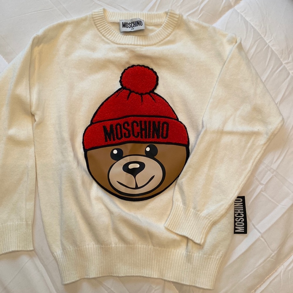 Moschino Kids teddy bear sweater